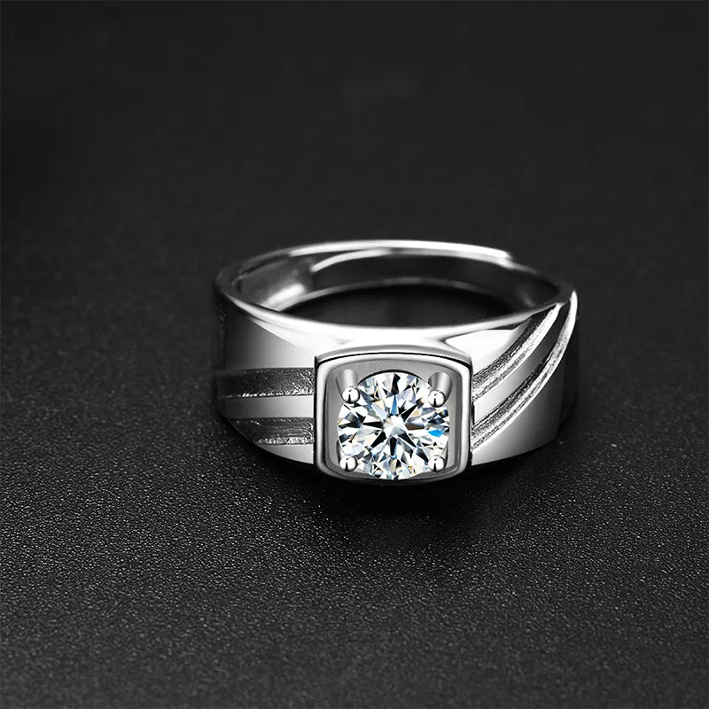 QIANCHANG S925 Silver Rings Unisex-5
