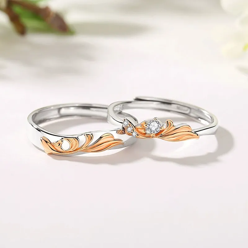 QIANCHANG S925 Silver Rings Unisex-1