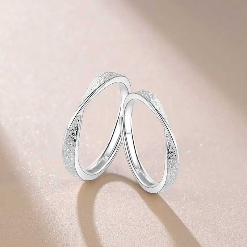 QIANCHANG S999 Fine Silver Rings Unisex-3