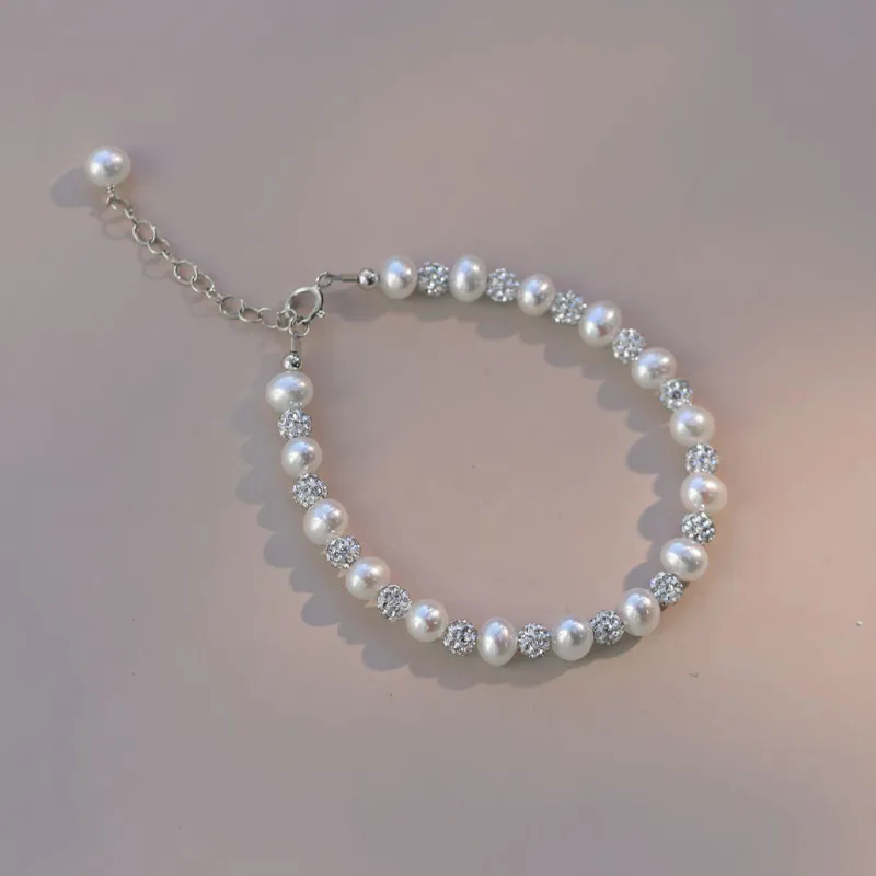 QIANCHANG Freshwater Pearl Bracelets Women's-6