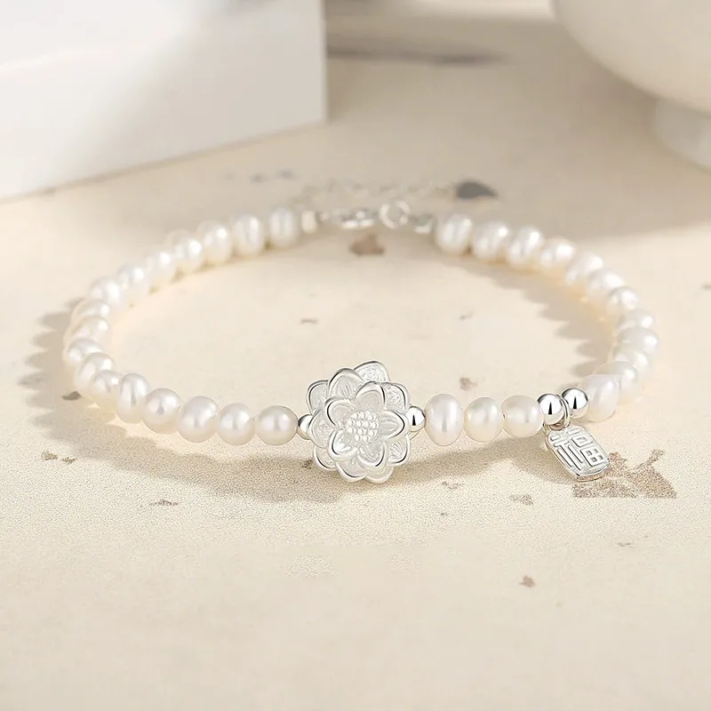 QIANCHANG Pearl Bracelets Women's-1