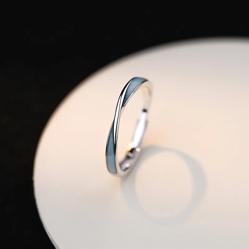 QIANCHANG S925 Silver Rings Unisex-5