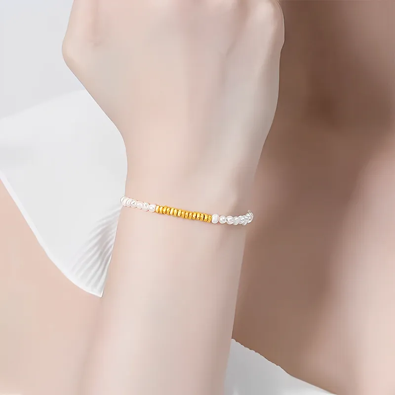 QIANCHANG Pearl Bracelets Women's-5