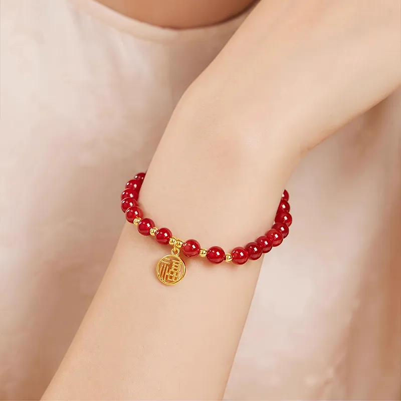 QIANCHANG Gold Bracelet Women's-4