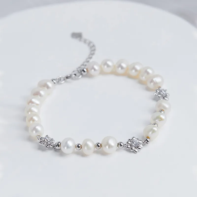 QIANCHANG Pearl Bracelets Women's-2