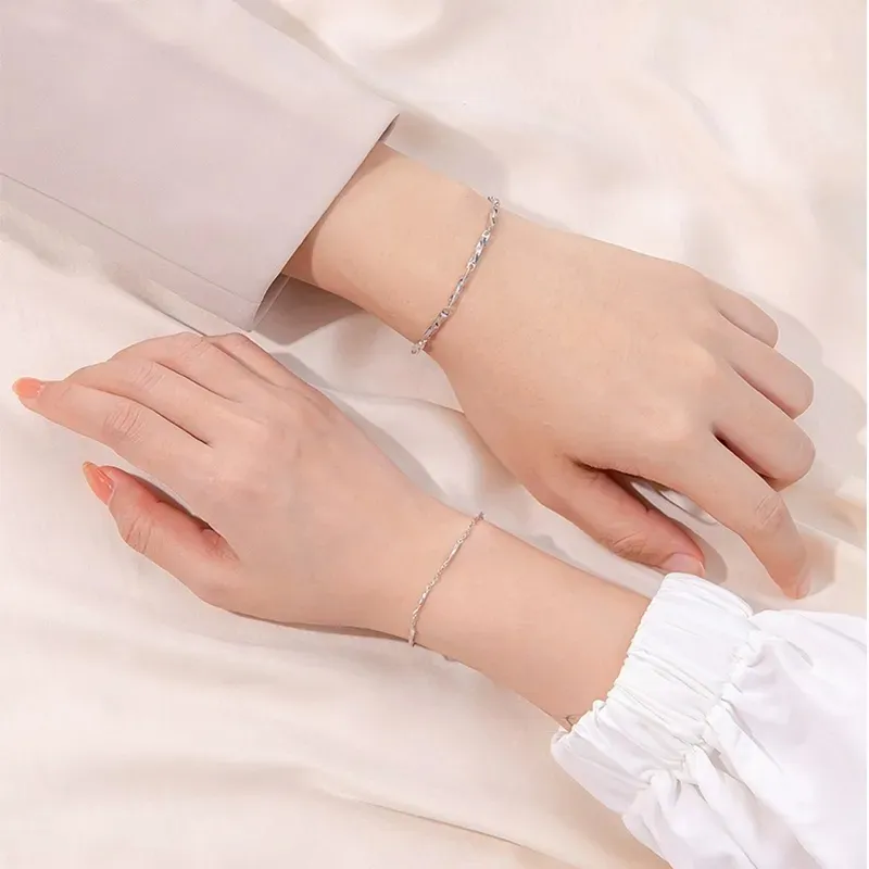 QIANCHANG S925 Silver Bracelets Unisex-6