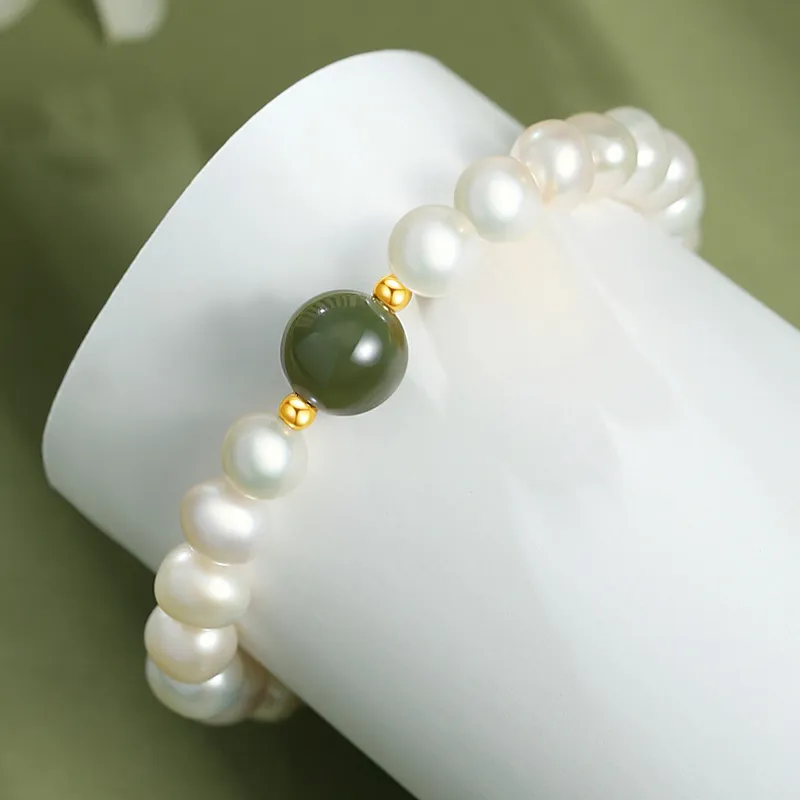 QIANCHANG Pearl Bracelets Women's-6