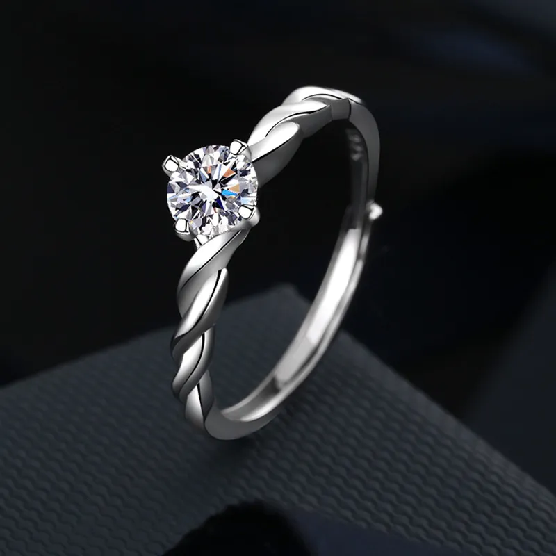 QIANCHANG S925 Silver Rings Women's-2