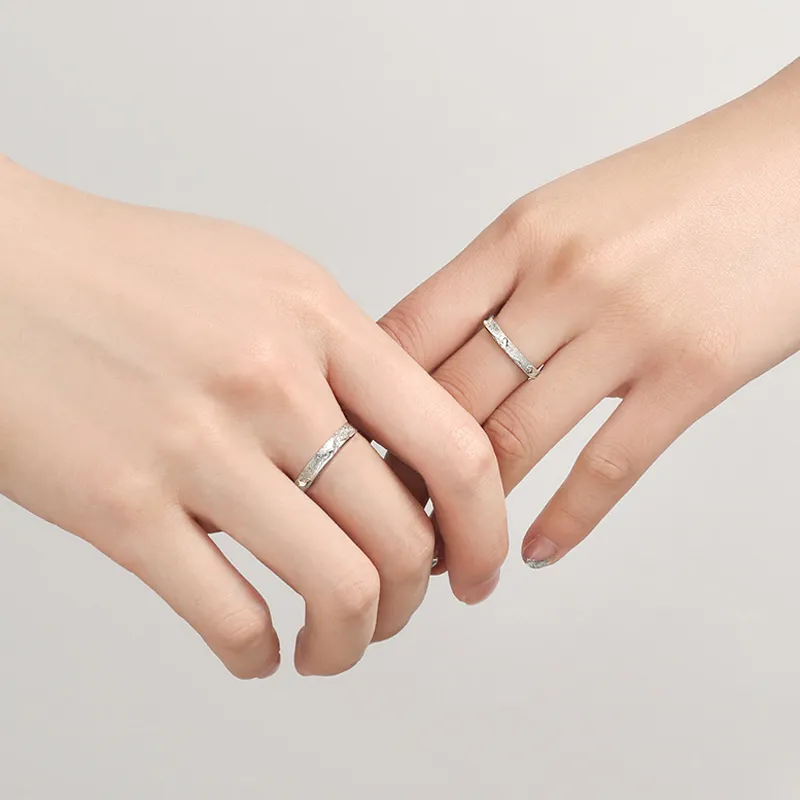 QIANCHANG S999 Fine Silver Rings Unisex-6