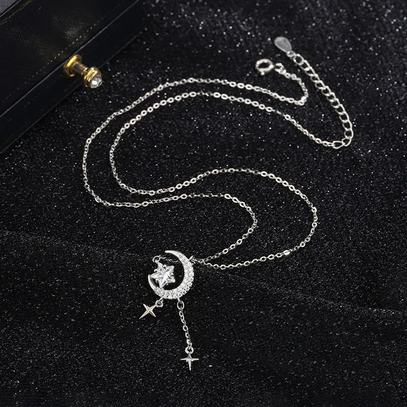 QIANCHANG 999 Fine Silver Necklaces Women's-3