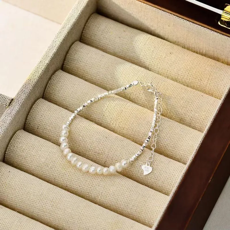 QIANCHANG Freshwater Pearl Bracelets Women's-3