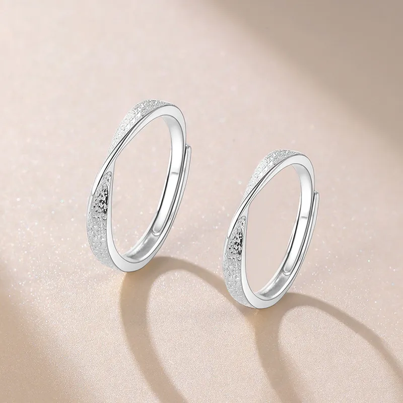 QIANCHANG S999 Fine Silver Rings Unisex-5