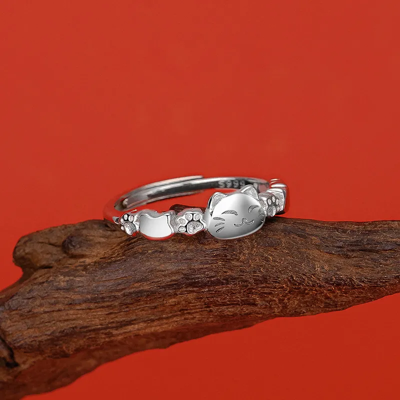 QIANCHANG S999 Fine Silver Rings Women's-1