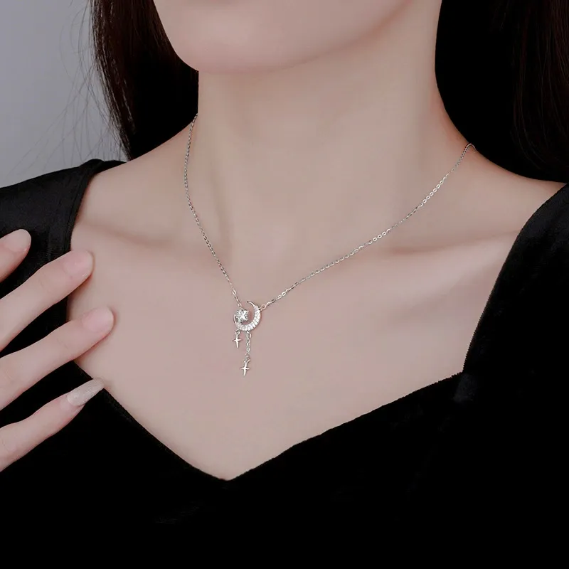 QIANCHANG 999 Fine Silver Necklaces Women's-5