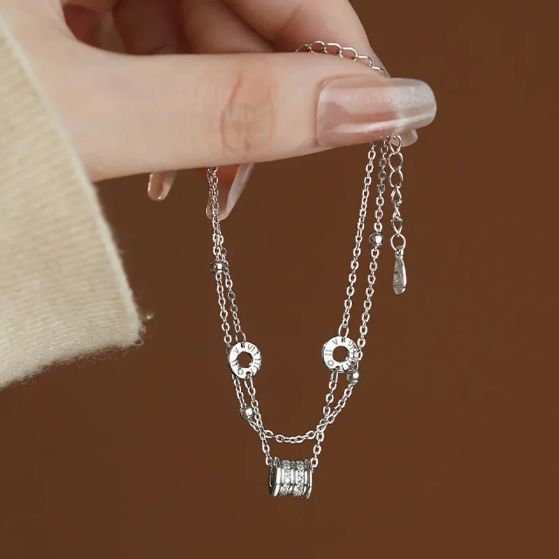 QIANCHANG S999 Fine Silver Bracelets Women's-3