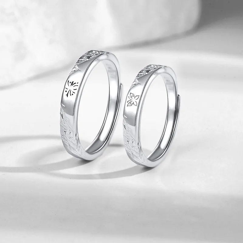 QIANCHANG S999 Fine Silver Rings Unisex-2