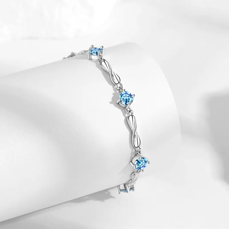 QIANCHANG S999 Fine Silver Bracelets Women's-4