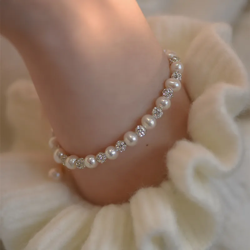 QIANCHANG Freshwater Pearl Bracelets Women's-1