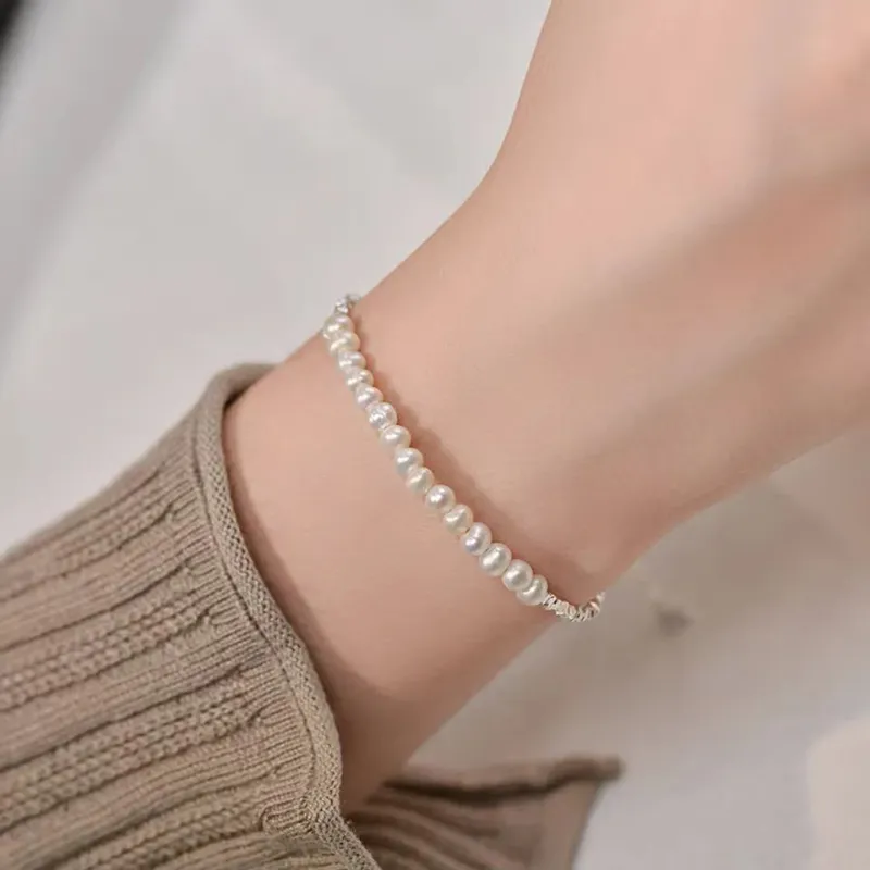 QIANCHANG Freshwater Pearl Bracelets Women's-1