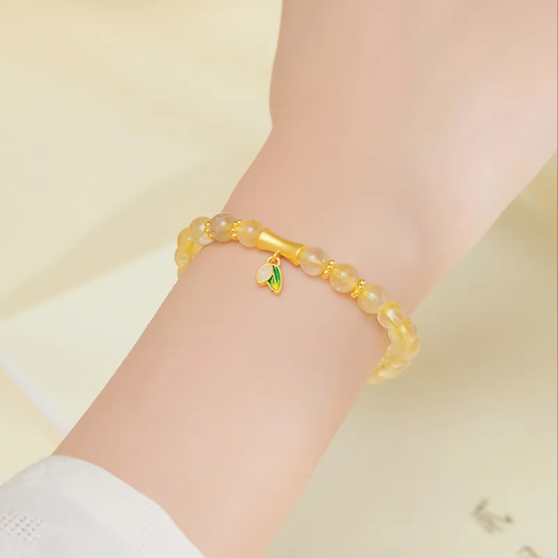 QIANCHANG Gold Bracelet Women's-4