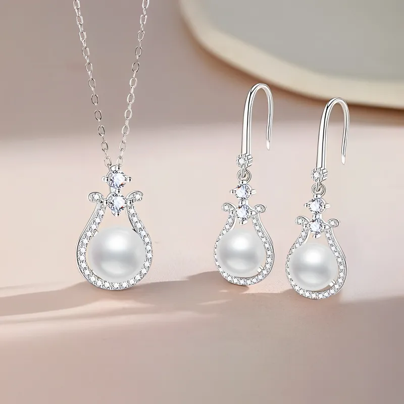 QIANCHANG Pearl Necklaces Women's-2