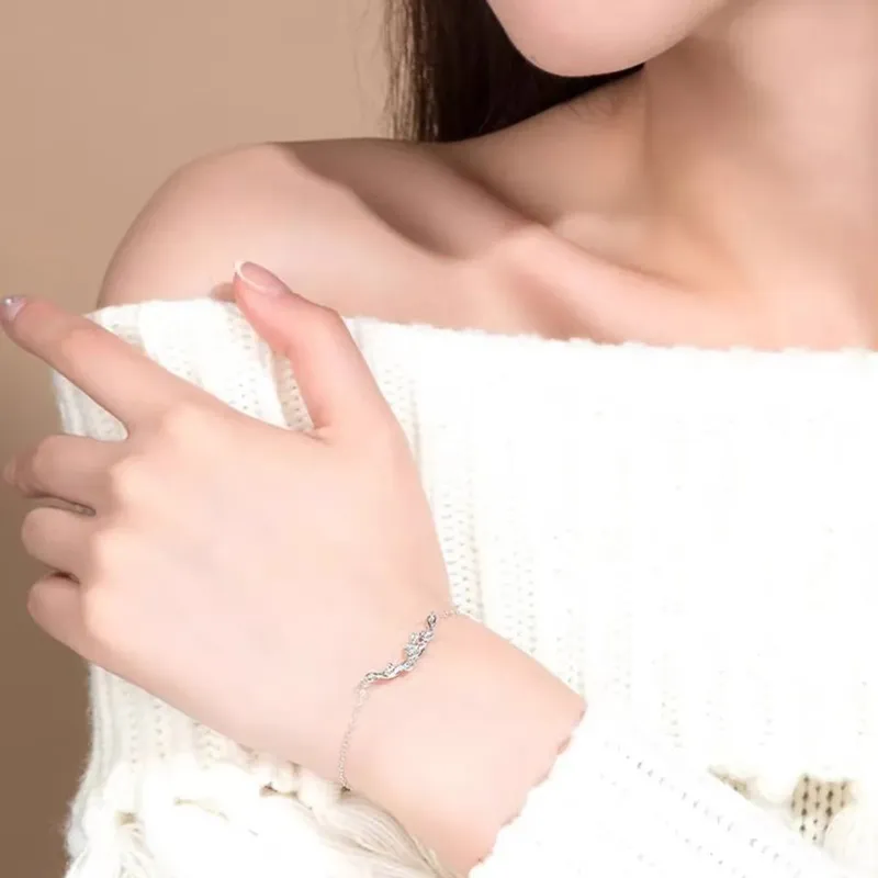 QIANCHANG S999 Fine Silver Bracelets Women's-1