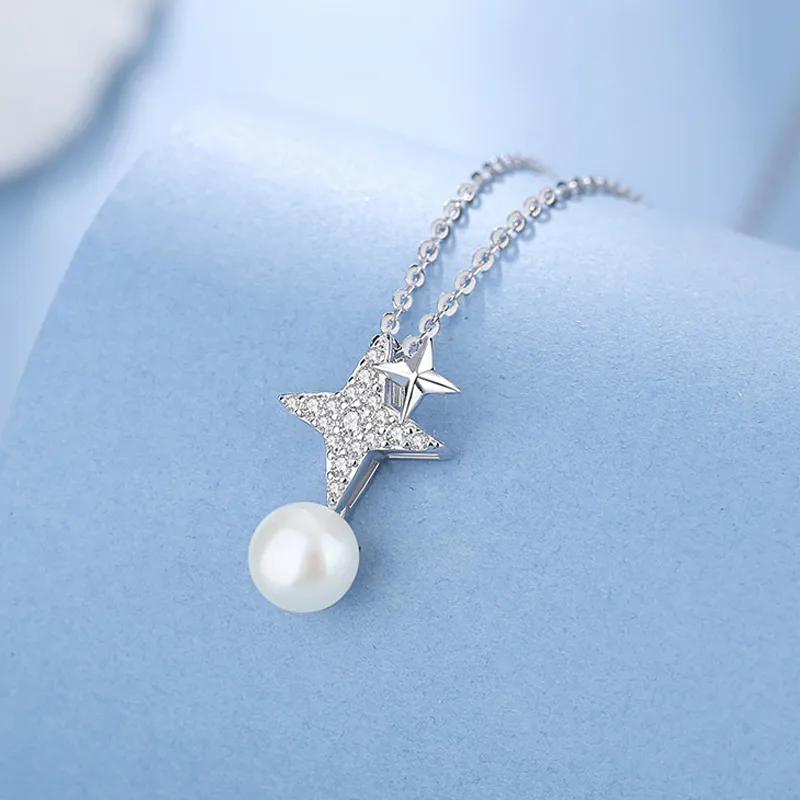 QIANCHANG Pearl Necklaces Women's-2