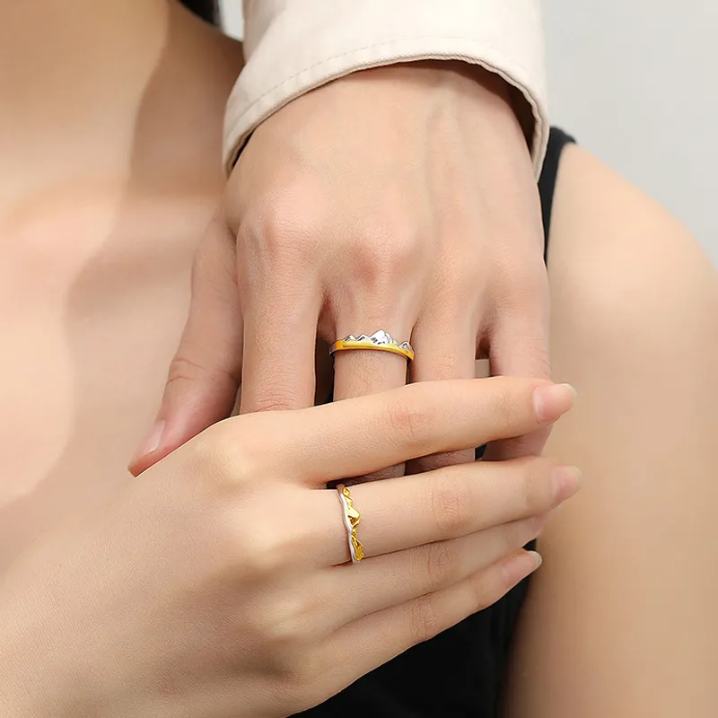 QIANCHANG S925 Silver Rings Unisex-5