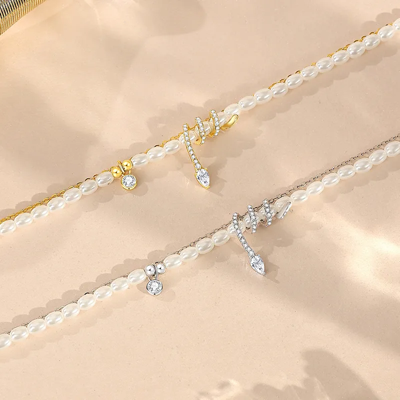 QIANCHANG S925 Silver Bracelets Women's-5