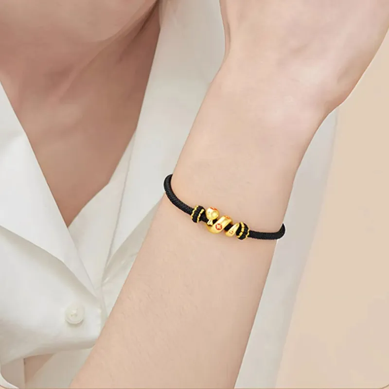 QIANCHANG 999 Fine Silver Bracelets Unisex-4
