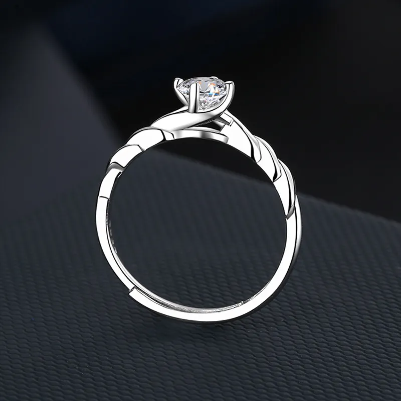 QIANCHANG S925 Silver Rings Women's-3