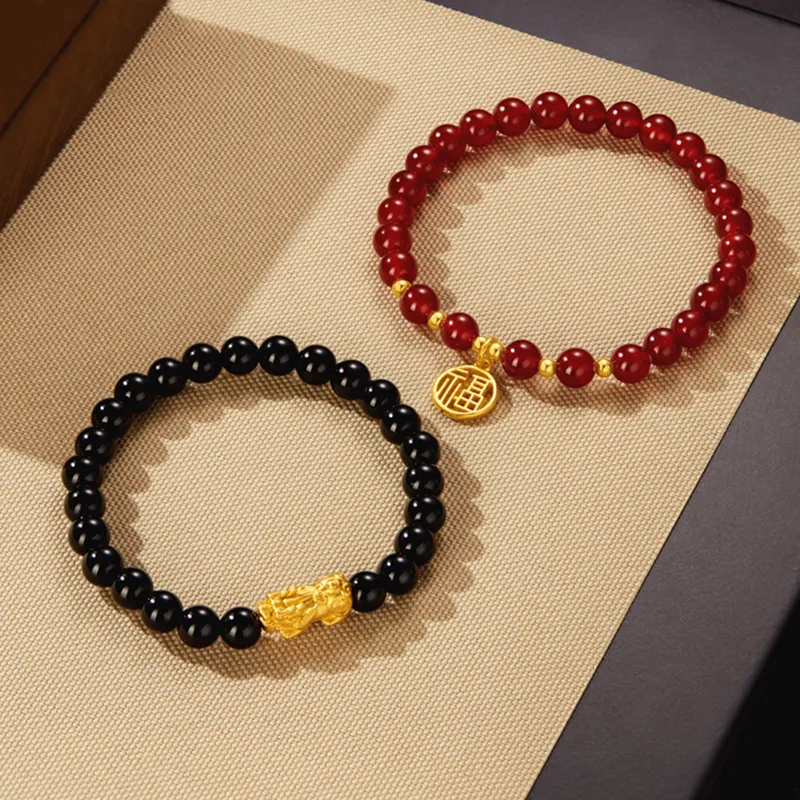 QIANCHANG Gold Bracelet Women's-3