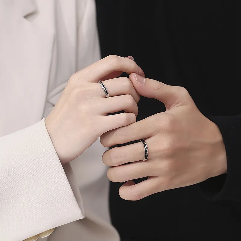 QIANCHANG S999 Fine Silver Rings Unisex-1