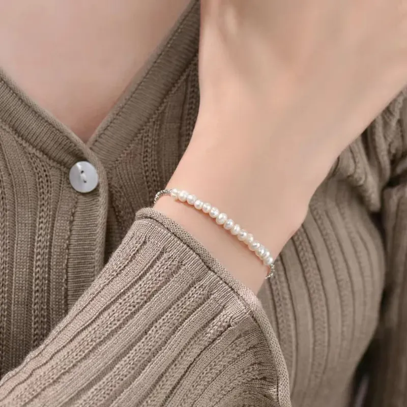 QIANCHANG Freshwater Pearl Bracelets Women's-2