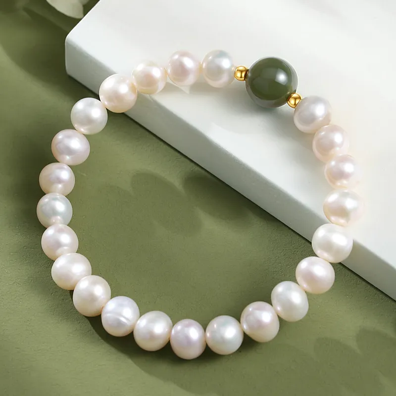 QIANCHANG Pearl Bracelets Women's-3