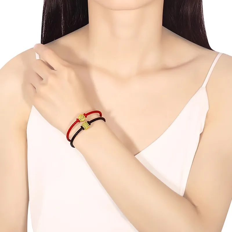 QIANCHANG Gold Bracelet Unisex-13