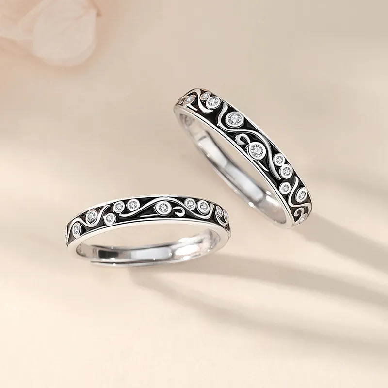 QIANCHANG S925 Silver Rings Unisex-3