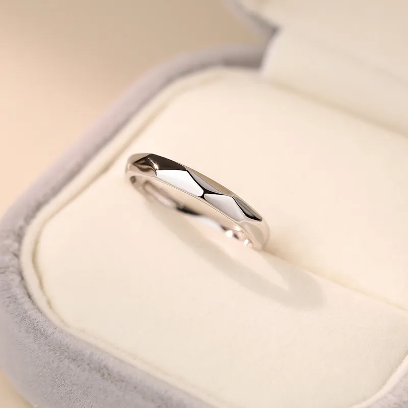 QIANCHANG S925 Silver Rings Unisex-5