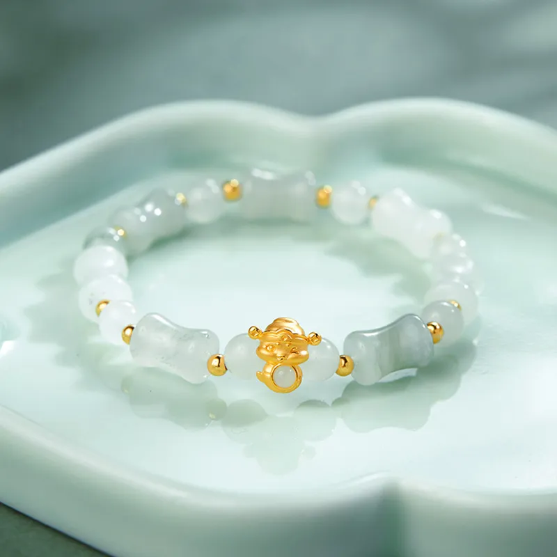 QIANCHANG Gold Bracelet Women's-2