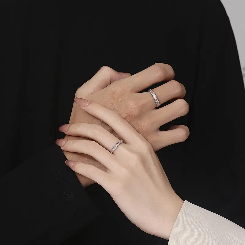QIANCHANG S999 Fine Silver Rings Unisex-2
