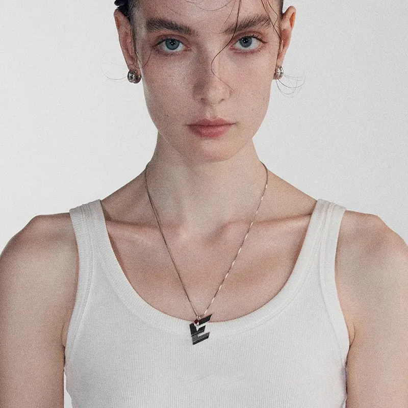 KVK White Gold-Plated Copper Necklaces Unisex-1