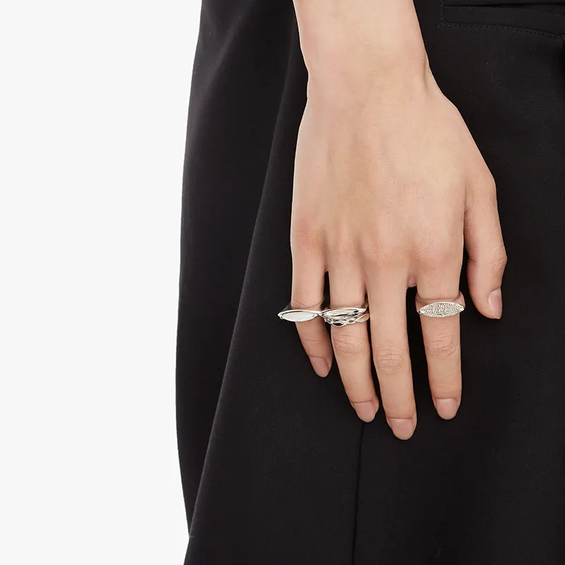 KVK 925 Sterling Silver Rings Unisex-2