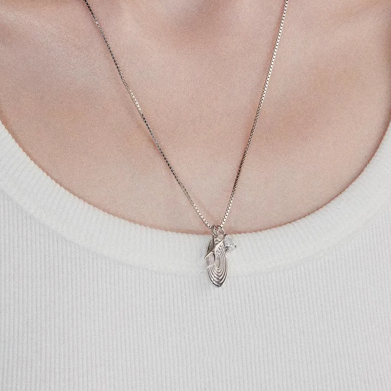 KVK White Gold-Plated Copper Necklaces Unisex-2
