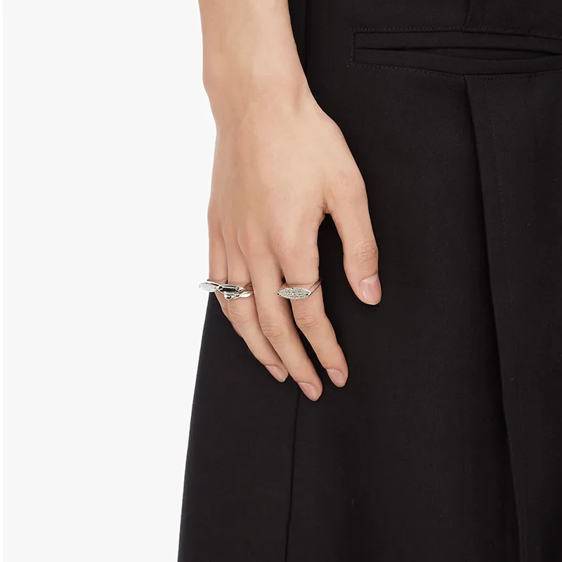 KVK 925 Sterling Silver Rings Unisex-3