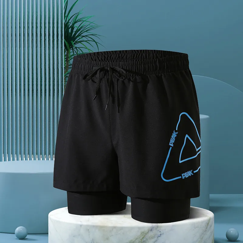 PEAK Swimming Sets Polyester Seaside Vacation With Hot Spring Men's-1