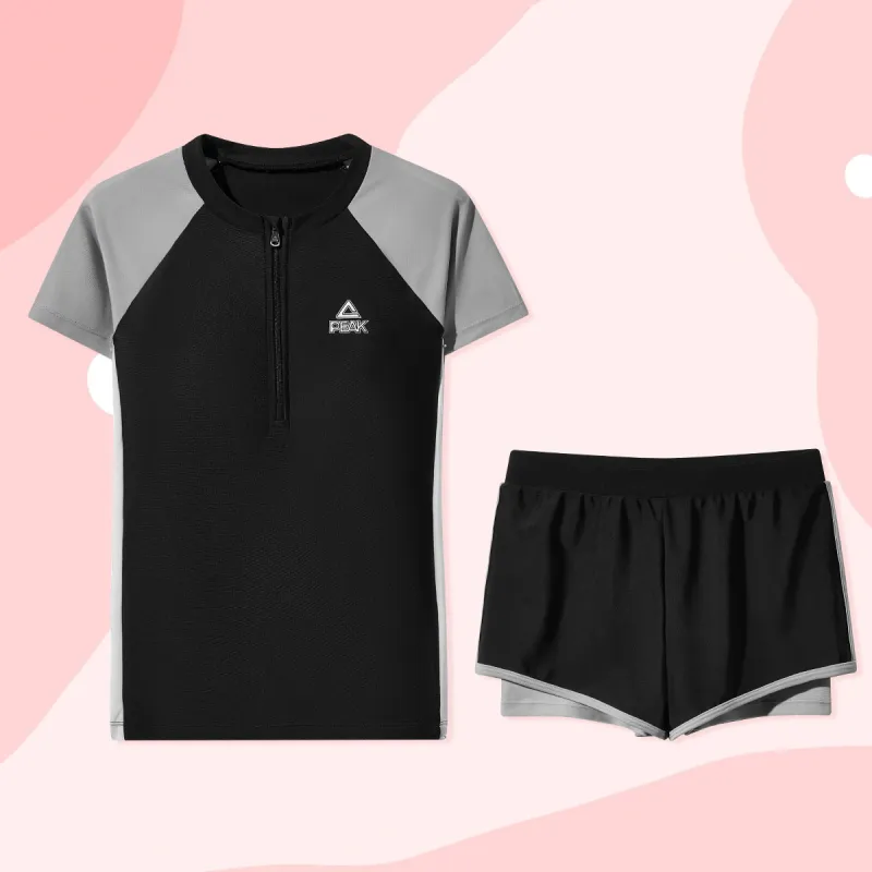 PEAK Swimming Sets Polyester Seaside Vacation With Hot Spring Kids'-3