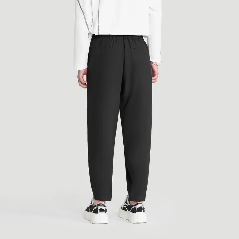 HERBEL Casual Pants Men's Black-5