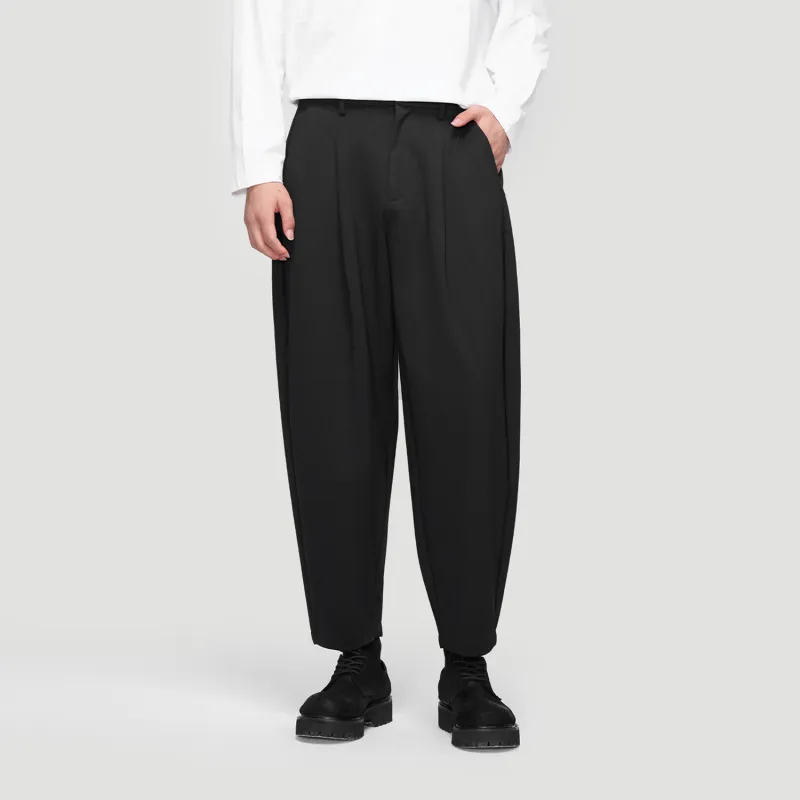 HERBEL Casual Pants Men's Black-2