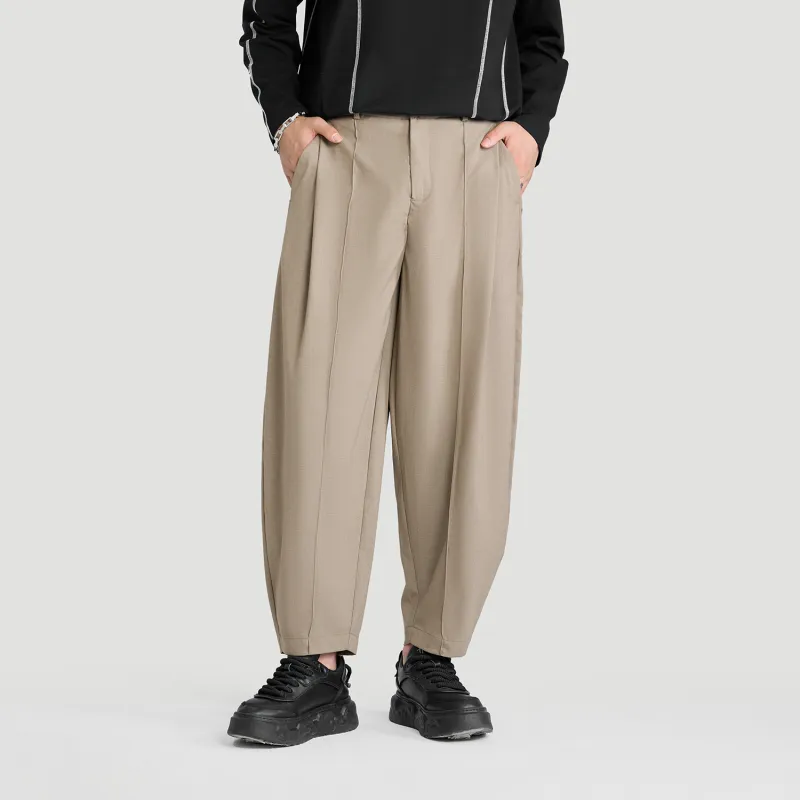 HERBEL Casual Pants Men's Khaki-3