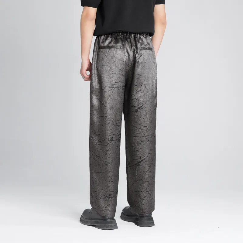 HERBEL Casual Pants Men's Black-5